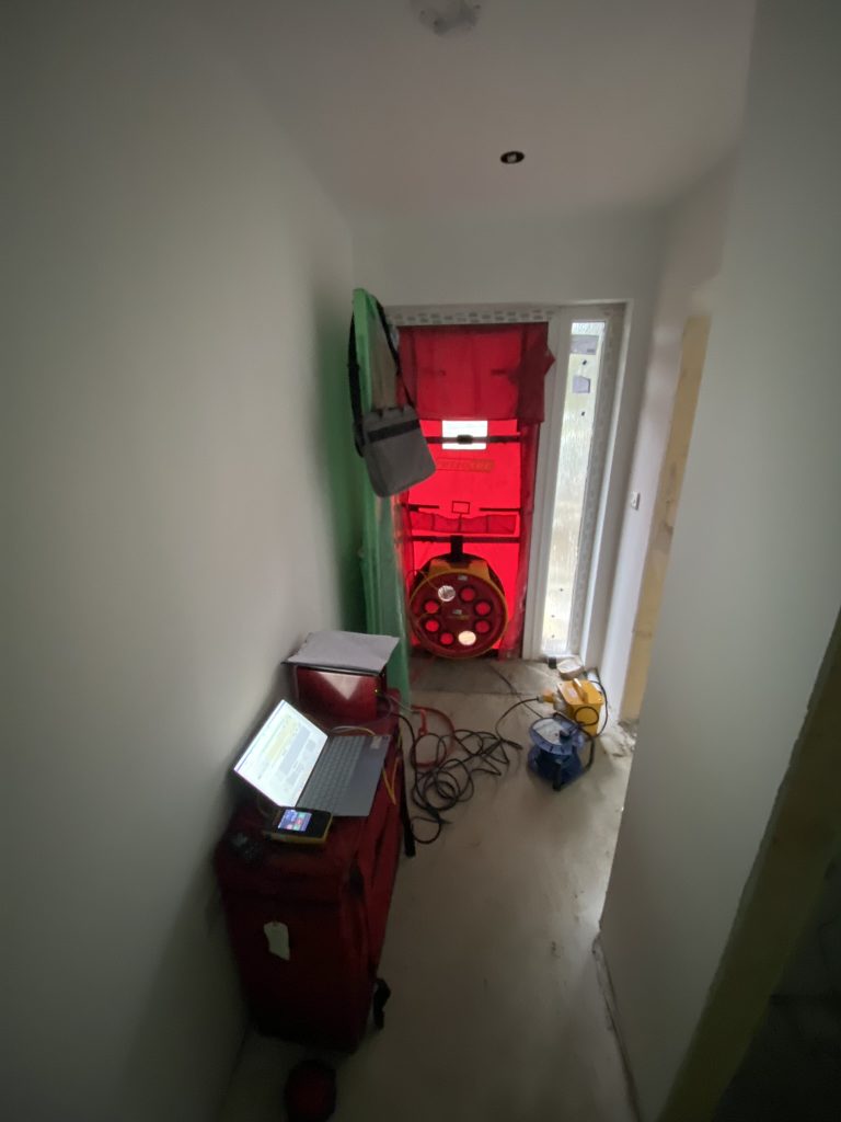 Air Tightness Testing Saundersfoot